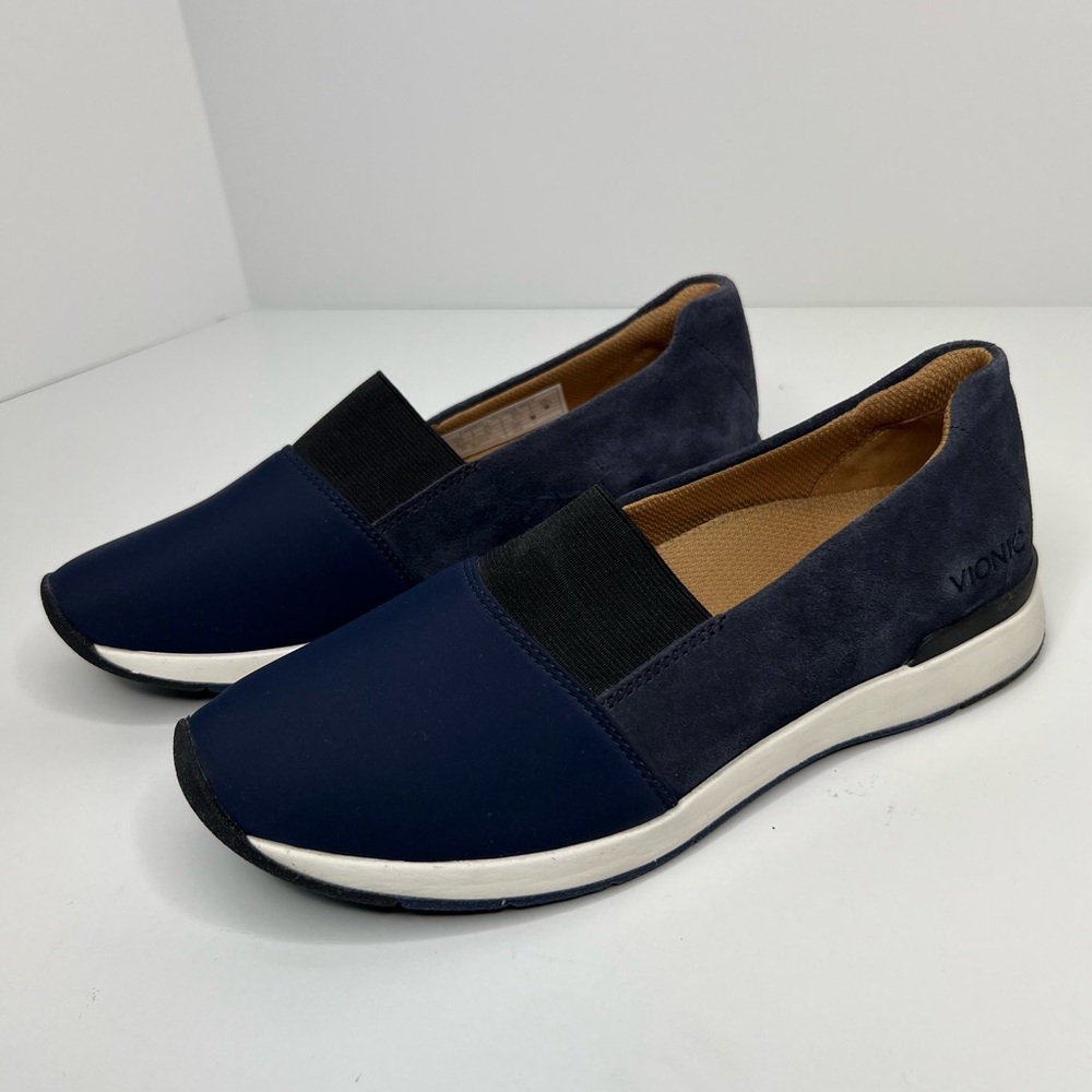 Vionic Cameo Navy Slip-on Shoes Size 6.5
